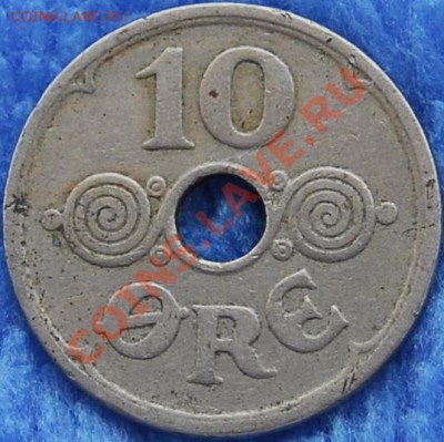 ДАНИЯ - 10 эре 1929 - до 26 июля - 182