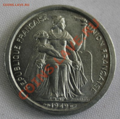 ФР.ОКЕАНИЯ 2 франка 1949г. до 27 июля 2013г. в 22-00 - IMG_6788.JPG