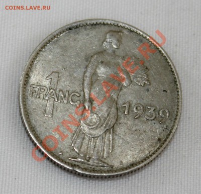 СТАРЫЙ ЛЮКСЕМБУРГ 1франк  1939г.ЖНИЦА  до 27 июля 2013г. - IMG_6820.JPG