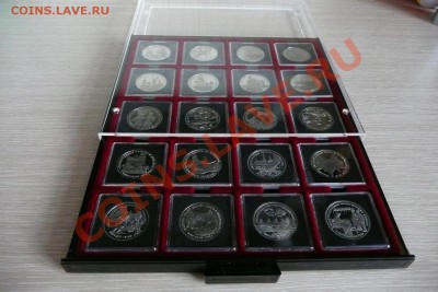 Квадратные капсулы для монет QUADRUM - бокс 1
