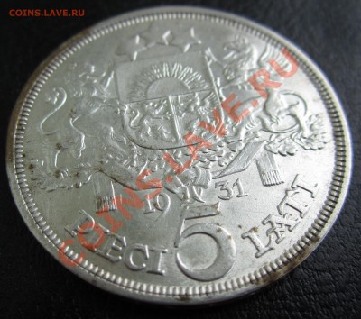 Latvia 5 pieci lati 1931 - прошу помощи в оценке - LAT 5 1931_04.JPG
