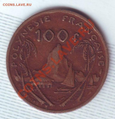 Франц.Полинезия.100 Франков.1982. до 27 Июля - 19820060.JPG