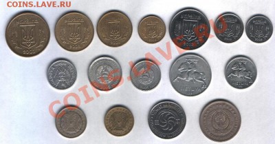 Подборка монет СНГ до 25.07  22.00 - 6 001