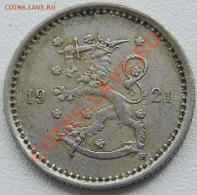 ФИНЛЯНДИЯ - 50 пенни 1921 - до 28 июля - 236