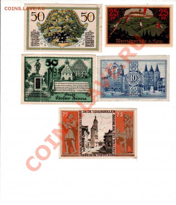 Нотгельды Германии, лот №10. Окончание 25.07 @ 22:00. АКЦИЯ! - banknote_0546