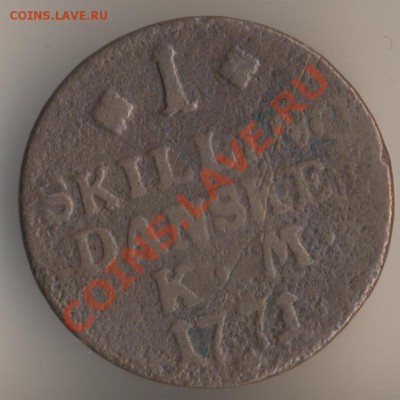 1 SKILLING DANSKE K.M. 1771 - прошу помощи в оценке - 1