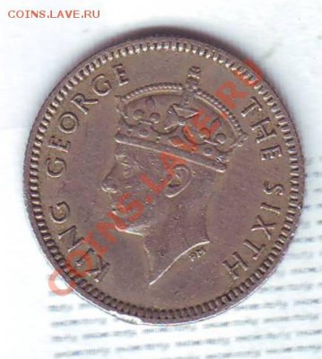 Брит.Малайя.5 Центов.1950.до 29 Июля - 19500055.JPG