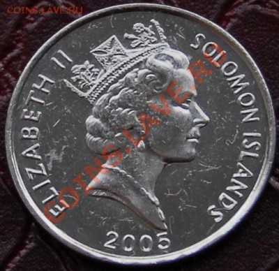 СОЛОМОНОВЫ О-ВА - 5 центов 2005 - до 29 июля - 292