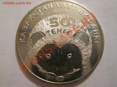Длинноиглый еж Казахстан 50 тенге UNC до 25.07.13 22.00 - IMG_0889а1