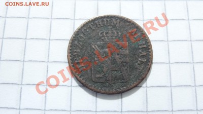 Герцогство Анхальт 1 пфенниг 1864 А до 29.07. в 22:30 - DSC05845.JPG