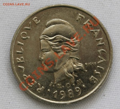 ФР.НОВАЯ КАЛЕДОНИЯ10 франков 1989г. до 30.07.2013г. в 22-00 - IMG_6970.JPG