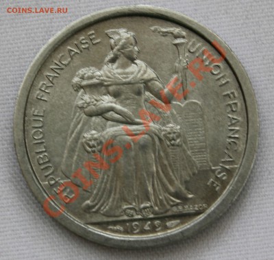 ФР.ОКЕАНИЯ 2 франка 1949г. UNC до 30.07.2013г. в 22-00 - IMG_6968.JPG