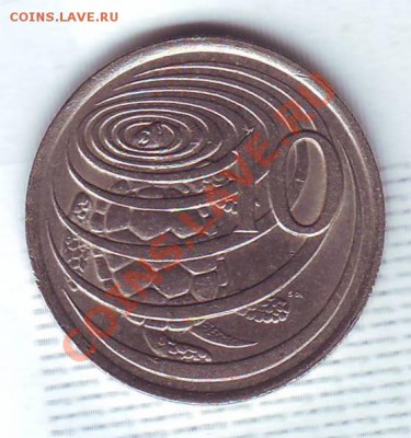 Кайманы.10 Центов.1982.Черепаха. до 30 Июля - 19820067.JPG