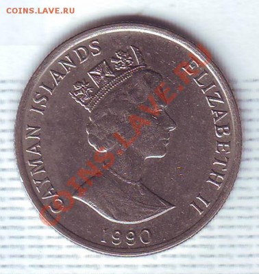 Кайманы.10 Центов.1990 Черепаха. до 30 Июля - 19900057.JPG