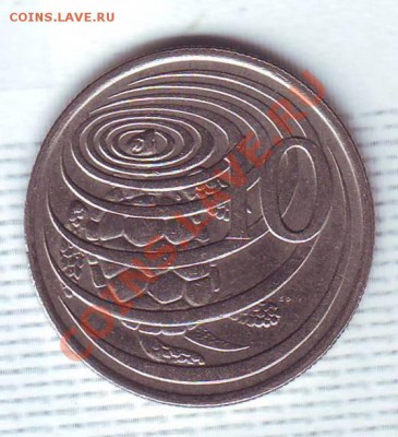 Кайманы.10 Центов.1990 Черепаха. до 30 Июля - 19900058.JPG
