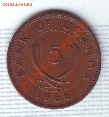 Уганда.5 Центов.1966. до 30 Июля - 19660043.JPG