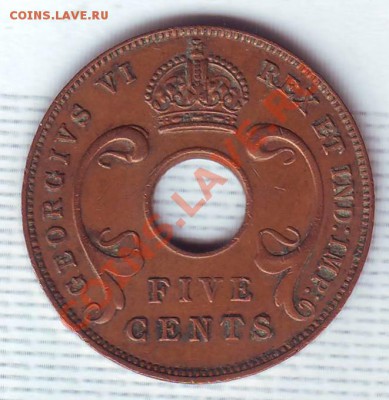 Брит.Вост.Африка.5 Центов.1942. до 30 июля - 19420073.JPG