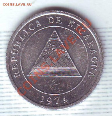 Никарагуа.5 Сентаво.1974.Пирамида. до 30 Июля - 19740042.JPG