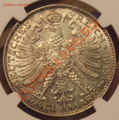 3 марки 1915MS66  ,1930 MS65,1927MS63 ,5 марок 1906MS63 - IMG_5312.JPG