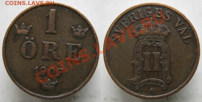 Швеция 1 эре 1907 до 31-07-13  22-00 - Швеция 1 эре 1907 161