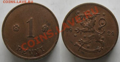 Финляндия 1 пенни 1924  до 31-07-13  22-00 - Финляндия 1 пенни 1924 146