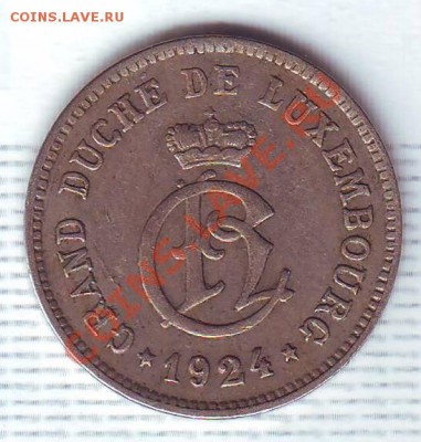 Люксембург.10 Сантимов.1924. до 31 Июля - 19240006.JPG