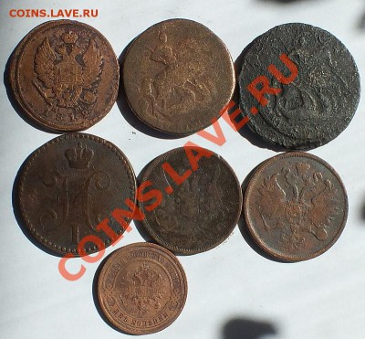 2 копейки 1757,1788,1812,1840,1854,1865,1910 - 11
