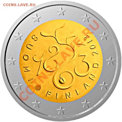 Юбилейные и памятные 2 евро 2011 - ... гг - 2-euro-finlandia-2013