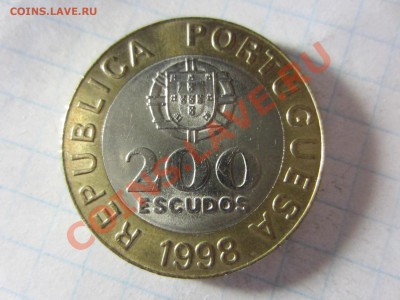 Португалия 200 эскудо 1998. - IMG_0456