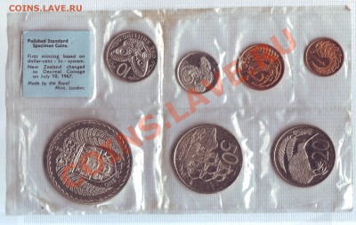 Н.Зеландия.Набор монет.1967. до 1 Августа - 19670037.JPG