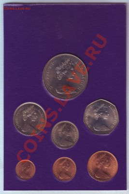 В.Британия.Набор монет.1971-1973.UNC. до 1 Августа - 1971-73.JPG