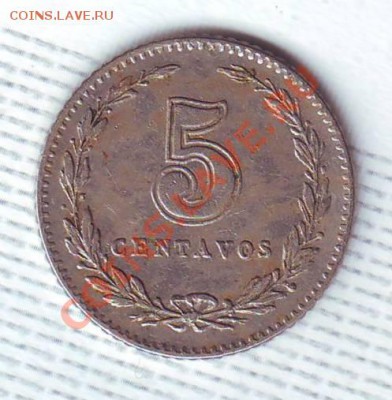 Аргентина.5 Сентавос. 1912. до 2 Августа - 19120014.JPG