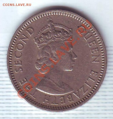 Брит.Кариб.Территории.10 Центов.1955. до 2 августа - 19550043.JPG