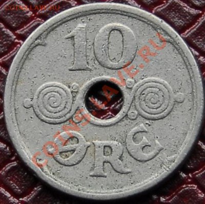 ДАНИЯ - 10 эре 1924 - до 2 августа - 534