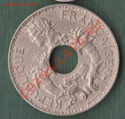 Французский Индокитай, 5 Центов 1939 (30.07), 21.00 - 6