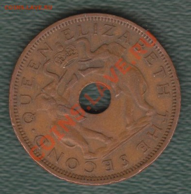Родезия и Ньясленд, 1 Пенни 1962 "Слоники" (30.07) - 54