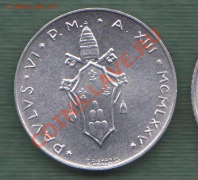 Ватикан, 1 Лира 1975 (30.07) - 68