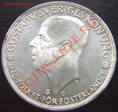 Швеция_5 крон 1935 "500 лет парламенту"; до 29.07_22.04мск - 6090