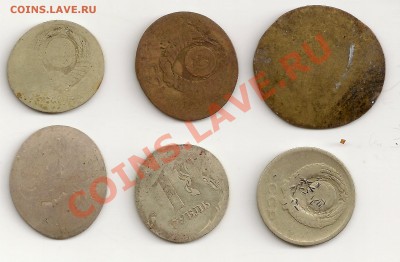 Рукоблуды и прочие повреждения монет вне мд - Рельсы-2