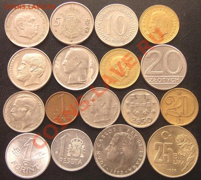 33 разные монеты. Окончание 30 июля в 22.00мск - 6094