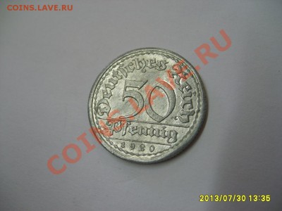 ВЕЙМАР,50 ПФЕННИГОВ 1920 Е (Al,VF)!!до 2.08.2013 - S6000164.JPG