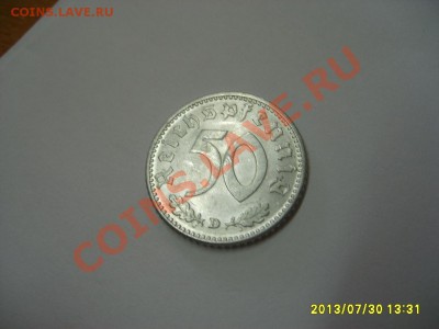 РЕЙХ,50 ПФЕННИГОВ 1935 D (Al,VF+)!!до 2.08.2013 - S6000150.JPG