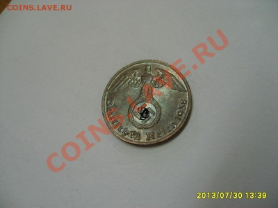 РЕЙХ,1 ПФЕННИГ 1938 G ( бронза,свастика)!!до 2.08.2013 - S6000177.JPG