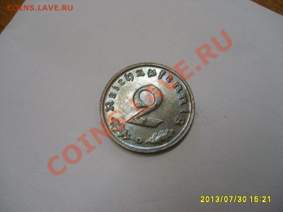 ГЕРМАНИЯ,2 ПФЕННИГА 1938 G (бронза,свастика)!!до 2.08.2013 - S6000189.JPG