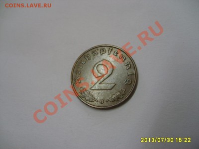 ГЕРМАНИЯ,2 ПФЕННИГА 1938 J (бронза,свастика)!!до 2.08.2013 - S6000191.JPG
