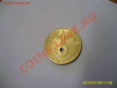 ГЕРМАНИЯ,5 РЕЙХСПФЕННИГОВ 1939А ( ал.бронза)!!до 1.08.2013 - S6000230.JPG