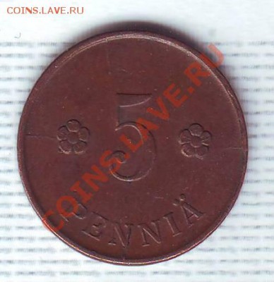 Финляндия.5 Пенни.1922. до 5 Августа - 19220019.JPG