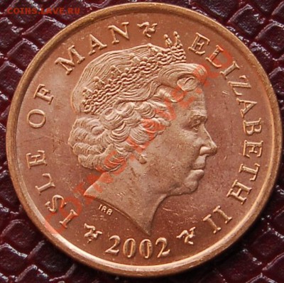 ОСТРОВ МЭН - 2 пенса 2002 - Парусник - до 5 августа - 678