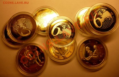 Копии ЧЯП, 6 Секс Евро (6 Sex Euros) - 6 Евро 10 шт 003