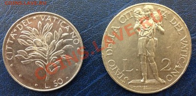 Ватикан 2 лиры 1932 и 50 лир 1971 до 04,08,2013 - dsc 009
